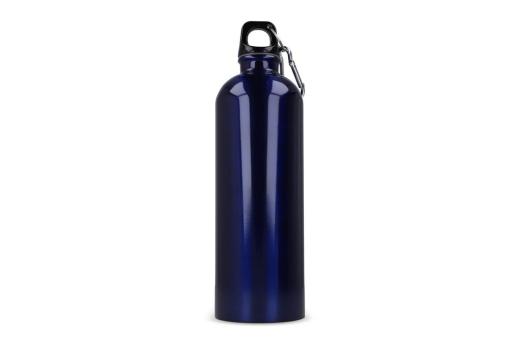 R-Edelstahl einwandige Flasche mit Karabiner 750ml Dunkelblau