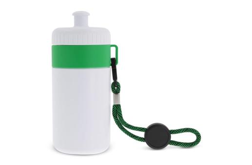 Sports bottle with edge and cord 500ml 