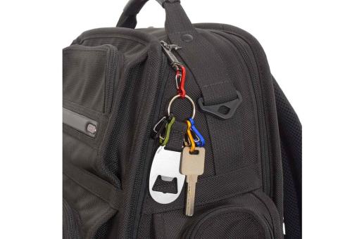 Bottle opener keychain Silver