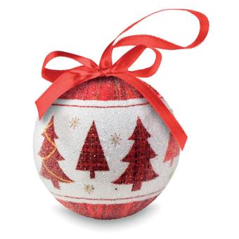 SNOWY Christmas bauble in gift box Multicolor