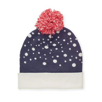 SHIMAS HAT Christmas knitted beanie Aztec blue