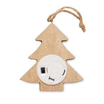 LULIE Wooden weed tree with lights Timber