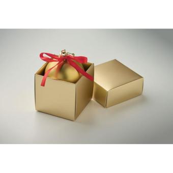 BELLES Christmas bauble gift box Goldyellow