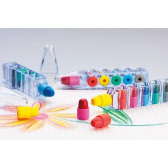 MAGIC Set of 6 wax crayons Transparent