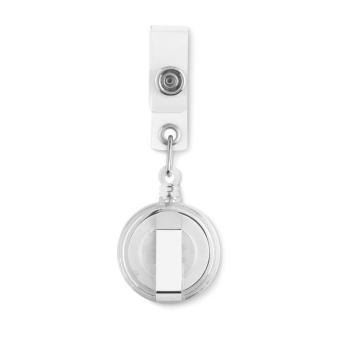 LADES Badge holder Transparent white