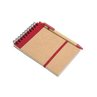 SONORA A6 recycled notepad with pen 