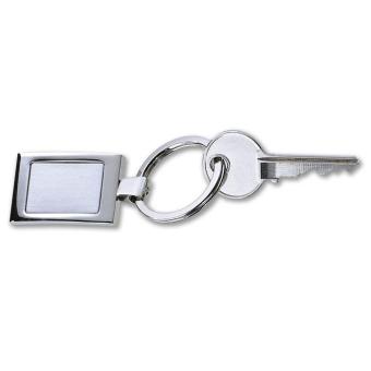 HARROBS Metal key ring Shiny silver