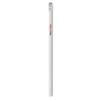 STOMP Pencil with eraser White