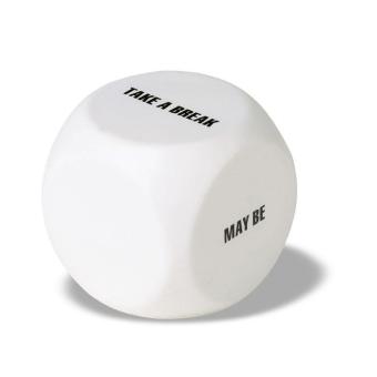 RELICUP Anti-stress decision dice White