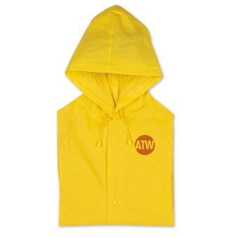 BLADO PVC raincoat with hood Yellow