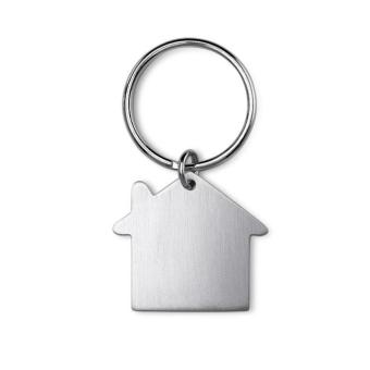 HEIM Metal key holder house Flat silver