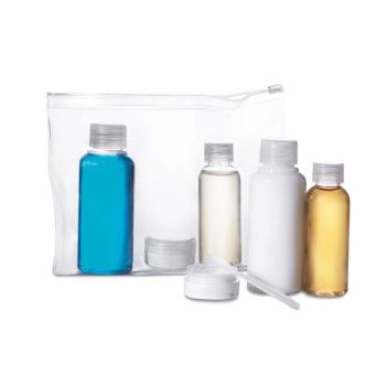 AIRPRO Travelling pouch with bottles Transparent
