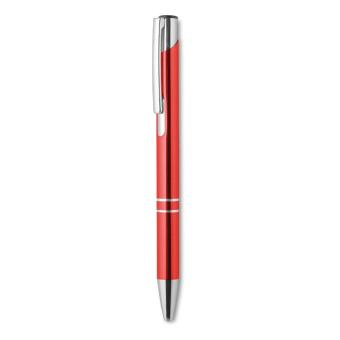 BERN Push button pen with black ink Red