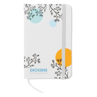 NOTELUX A6 notebook 96 lined sheets White