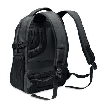 HANA Laptop-Rucksack 600D RPET Schwarz