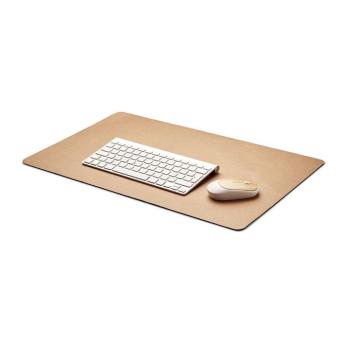 Large recycled paper desk pad Fawn