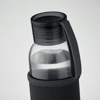 EBOR Flasche recyceltes Glas 500 ml Schwarz