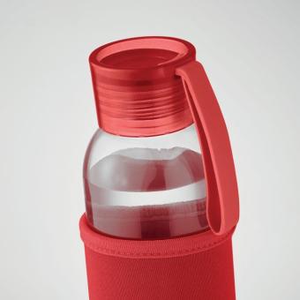 EBOR Recycled glass bottle 500 ml Red