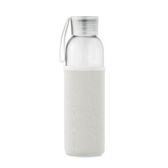 EBOR Flasche recyceltes Glas 500 ml Beige