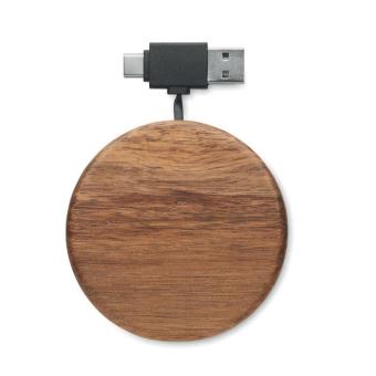 ACALESS Wireless charger in acacia 15W Timber