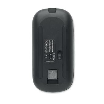 CURVY C Rechargeable wireless mouse Black