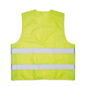 VISICOAT Knitted material waistcoat Yellow