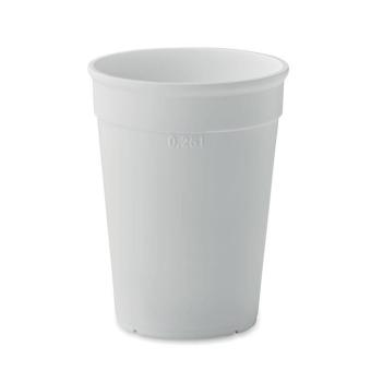 AWAYCUP Recycled PP cup capacity 300ml 