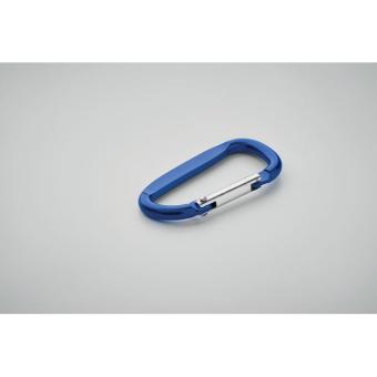 GANCHO Carabiner clip in aluminium Aztec blue