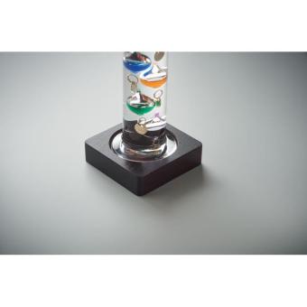 Galileo Thermometer Glas 28cm Transparent