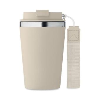 TOPAZ Doppelwandiger Trinkbecher 350 Beige