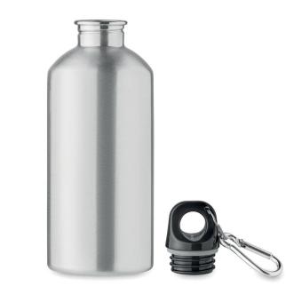 REMID MOSS Trinkflasche recycelter 500ml Silber matt