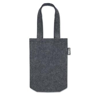 FELTOTE Kleine Tasche RPET-Filz Steingrau