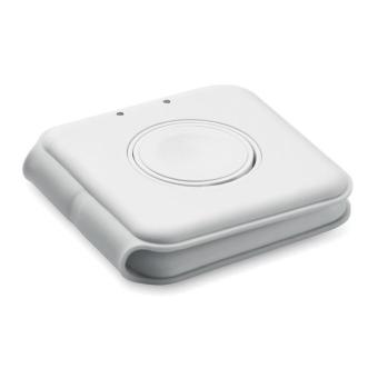 FLIP 2in1 faltbare Ladestation 15W Weiß