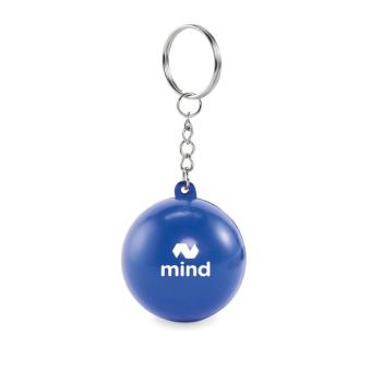 CIRKELY PU ball shape key ring Aztec blue