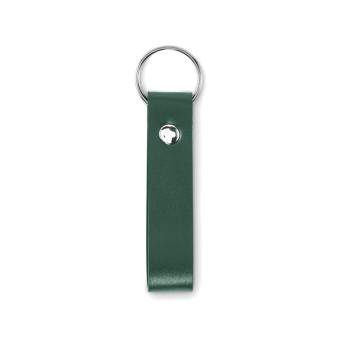 STROKEY PU loop key ring Dark green