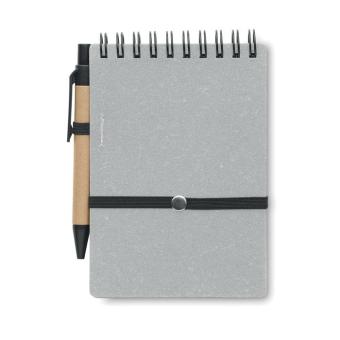 NOTIE Recyceltes Notizbuch-Set Grau