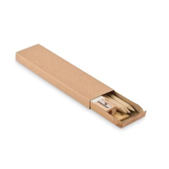 STOX 6teiliges Schreibset Beige