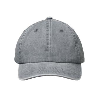 BEAU Baseball Kappe 6 Panels Grau