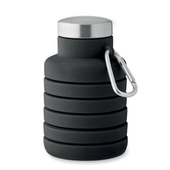 KOLAPSI Faltbare Flasche 500ml Schwarz