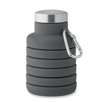 KOLAPSI Faltbare Flasche 500ml Steingrau
