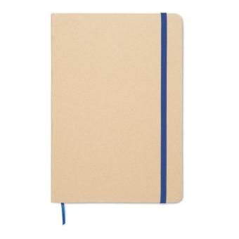 ROUTE DIN A5 Notizbuch für Gravur Blau