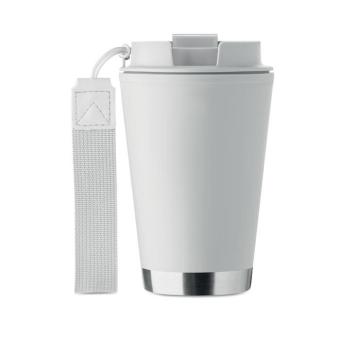 TOPIZ Doppelwandiger Becher 300 ml Weiß