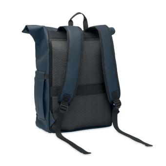 BANGKOK ROLL Rolltop-Rucksack 600D RPET Blau