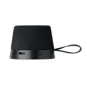 ESCUCHE 3W wireless speaker with stand Black