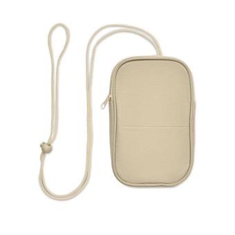 KOROVIN POUCH RPET cross body travel pouch Fawn