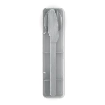 MESTECK Stainless steel cutlery set Convoy grey