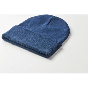 BEANIX Beanie mit Bündchen Blau