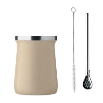 MIYERBA Yerba mate tea cup Fawn
