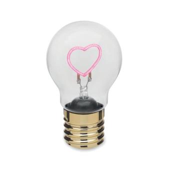 LUMIGLOW LED decorative bulb Neon fuchsia