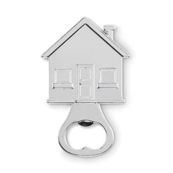 MYHOUSE House shape bottle opener Flat silver